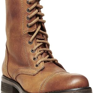 Dirty Laundry Raeven Tan Vegan Motorcycle Boots