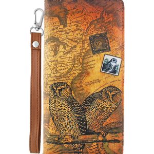 Lavishy Viaggio Bird Large Vegan Clutch Wallet