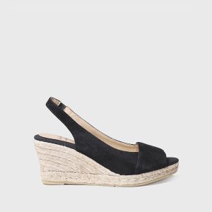 CL By Laundry Unstoppable Black Vegan Wedge