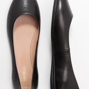 Afar Black Vegan Ballerina Flats