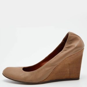 Madden Girl Jurry Cognac Vegan Leather Wedge